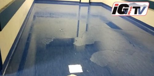 castellammare ospedale pioggia