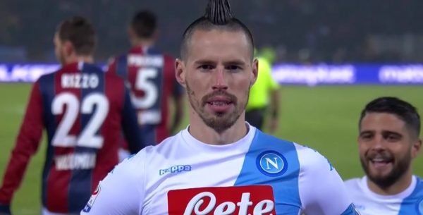 napoli bologna hamsik