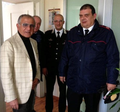 sindaco e comandante Carabinieri
