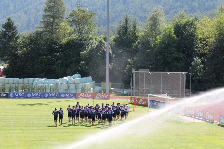 Allenamento fonta Dimaro