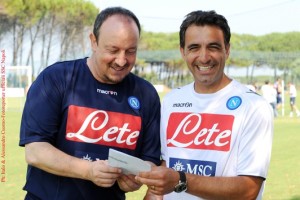 Benitez e Fabio Pecchia