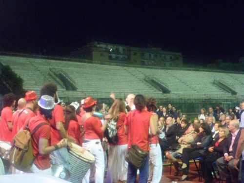 notte bianca al vomero. flash mob terra dei fuochi.2