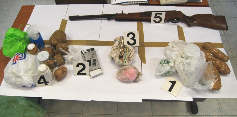 Armi e Droga sequestrate