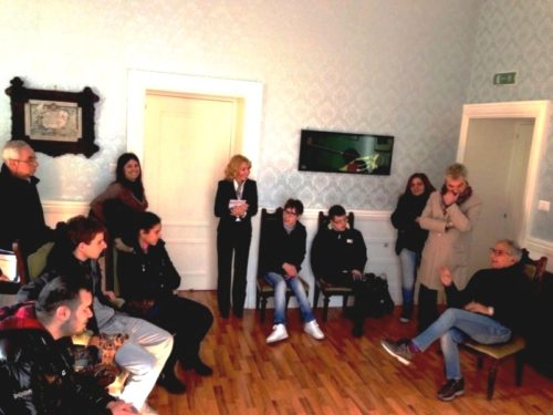 Sindaco discenti e prof L Pacioli (1)