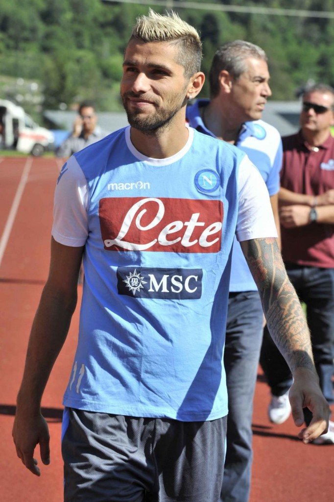 Ritiro estivo Napoli - Arrivo di Behrami e Gamberini