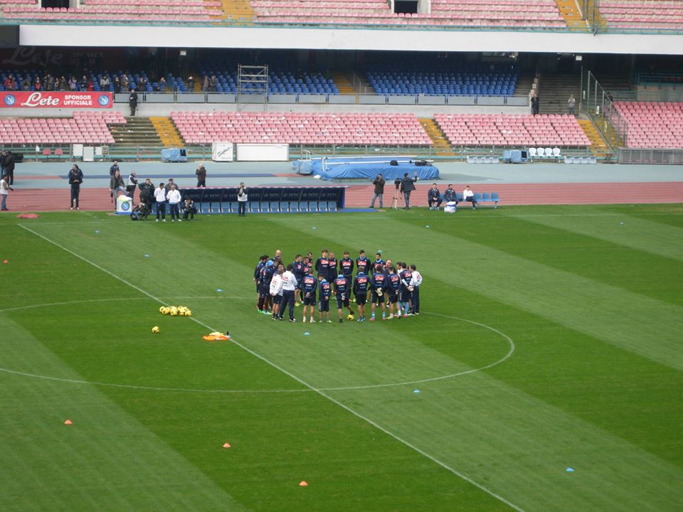 napoli allenamento a porte aperte foto Marianna Donnarumma