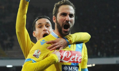 CALLEJON HIGUAIN maglia gialla