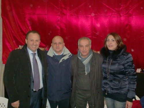 Sindaco F. Di Maiolo con Ass.re F. Porcaro, Cons.re D. Ottaiano e Ass.re Luisa Cucca