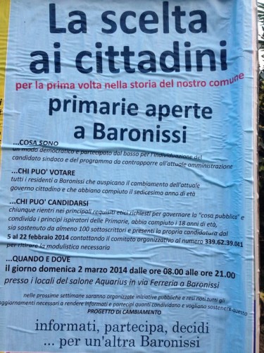 manifesto senza firma