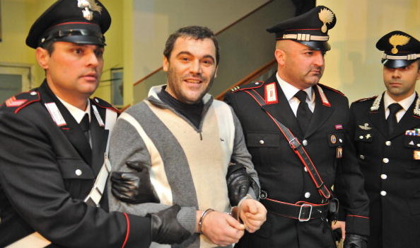Italian Carabinieri escort Italy's most