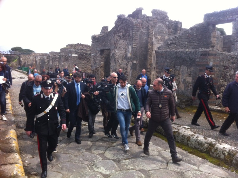 Scavi di Pompei, giovedì chiarezza sul Gpp: “no” della Questura dal corteo dei sindacati