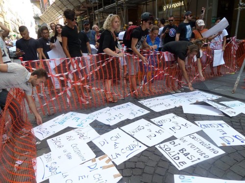 a flash mob galleria Umberto I.9