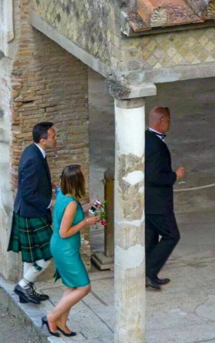 A Oplontis Villa Poppea per party aziendale, polemiche