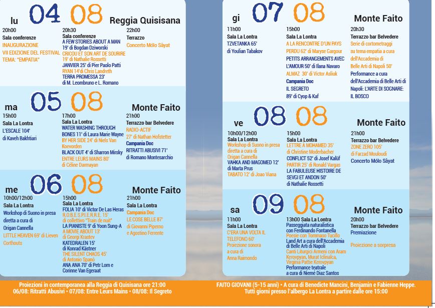 Faito Doc Festival: al via la VII edizione