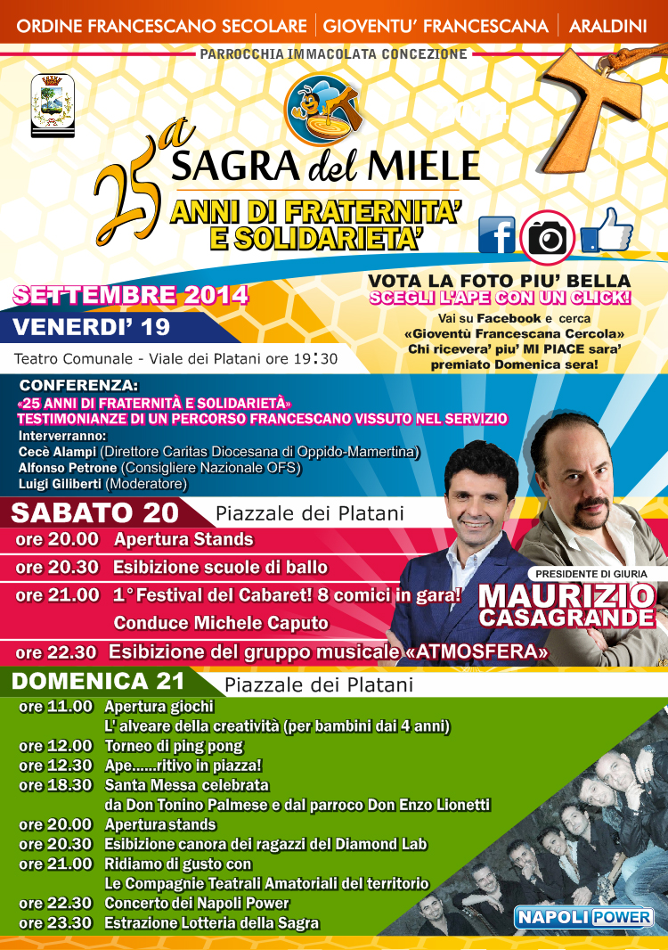 Cercola: al via la XV Sagra del Miele