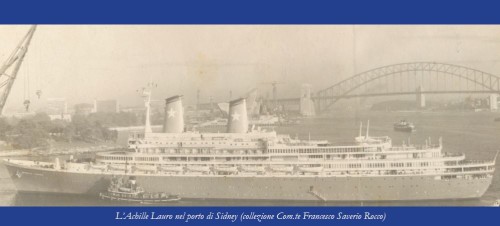 L'Achille Lauro nel porto di Sidney