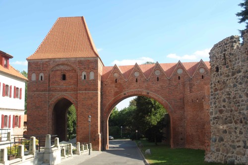 il castello dei cavalieri teutonici a Torun