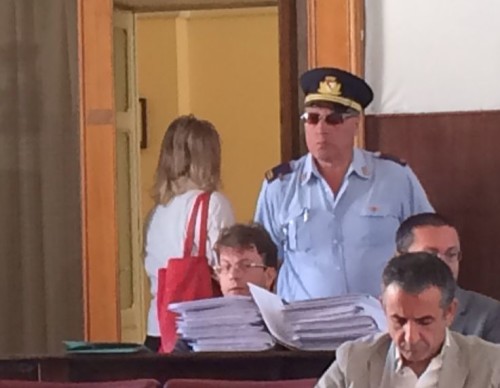 Il consigliere Padulosi abbandona l'aula