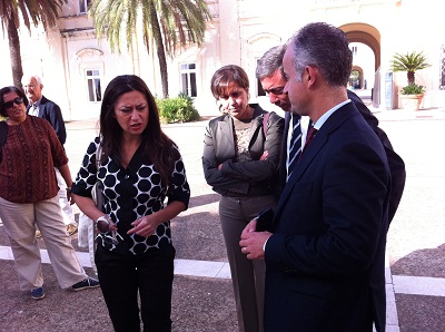 Portici, Ercolano e Caserta incontrano la stampa estera al Belvedere di San Leucio per promuovere i territori