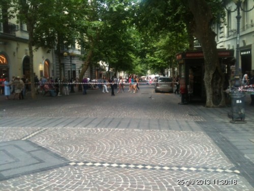 Via Scarlatti trnsennata