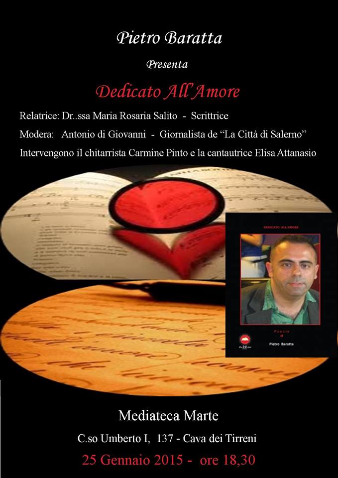 Al MARTE si parla d’Amore con Pietro Baratta