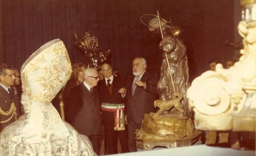 Raffaello Causa con Pertini