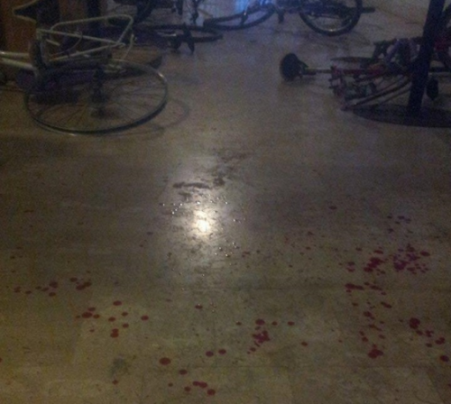 aggressione ciclofficina