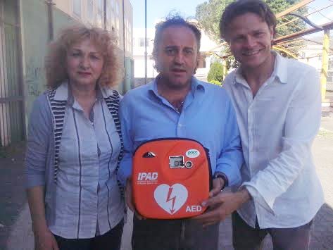 defibrillatore brusciano