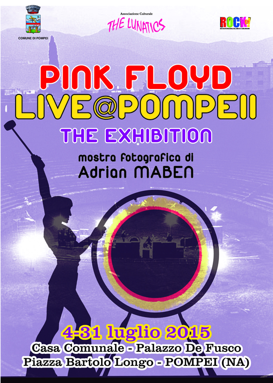 Live @ Pompei, arriva la mostra della storia dei Pink Floyd