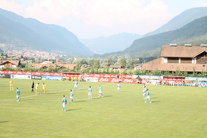 Napoli straripante nella prima stagionale otto gol all’Anaune Val Di Non!