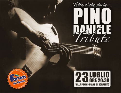 Manifesto - Pino Daniele Tribute - Forum dei Giovani