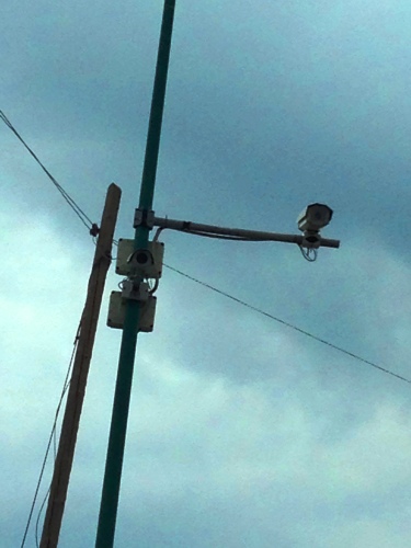 una delle telecamere sul territorio