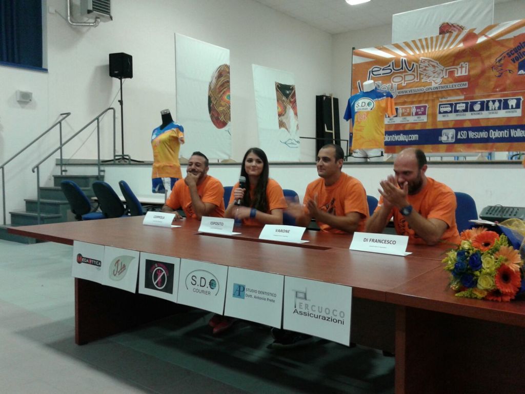 Presentazione Vesuvio Oplonti Volley