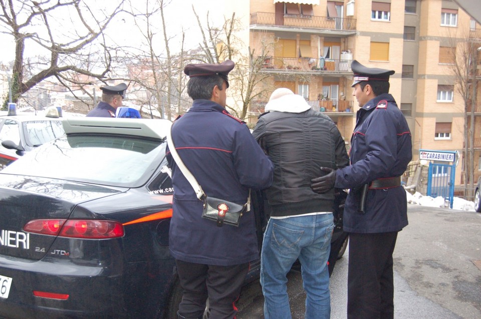 arresto carabinieri inverno