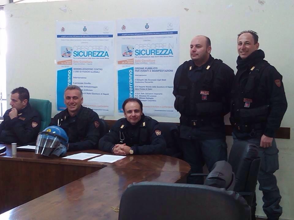 Progetto scuole di legalità, la Polizia incontra gli studenti di Casola