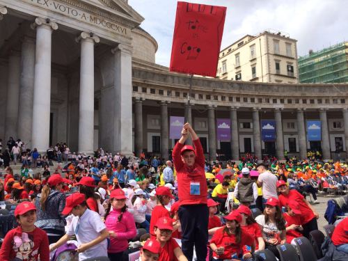 Torre in coro - Piazza Plebiscito