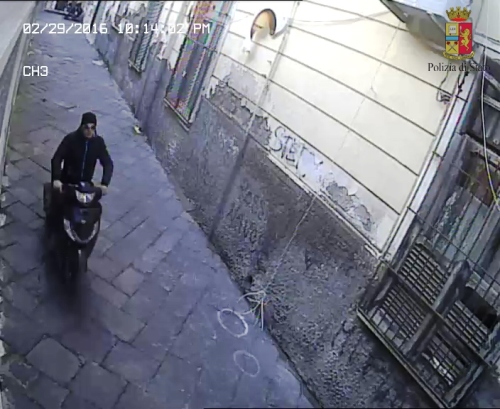 torre del greco furto polizia