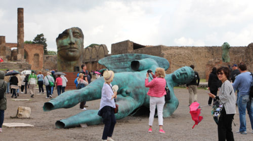 scavi di pompei mitoraj