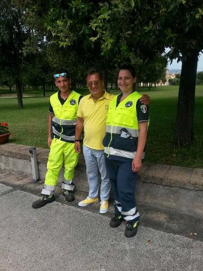 Peronale comunale e volontari PC Villa Favorita