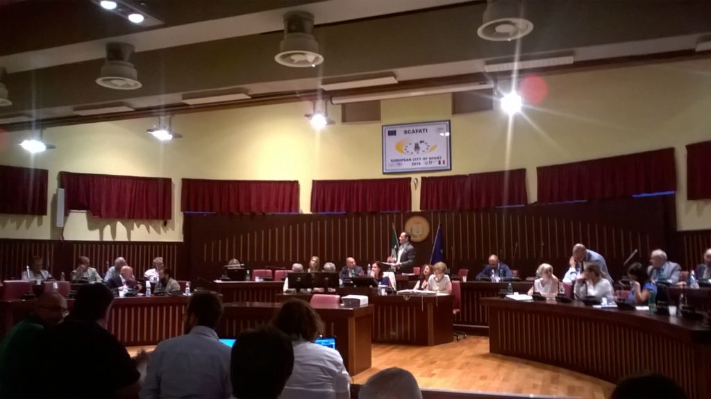 Scafati- consiglio comunale su bilancio- 16 giugno 2016
