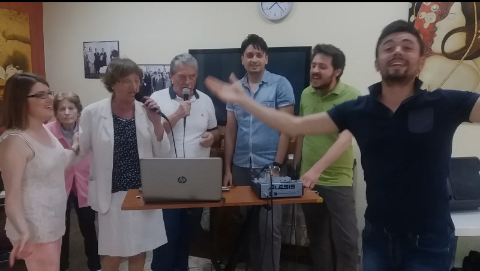 Casa Borrelli-Pompei-festa volontari Avo