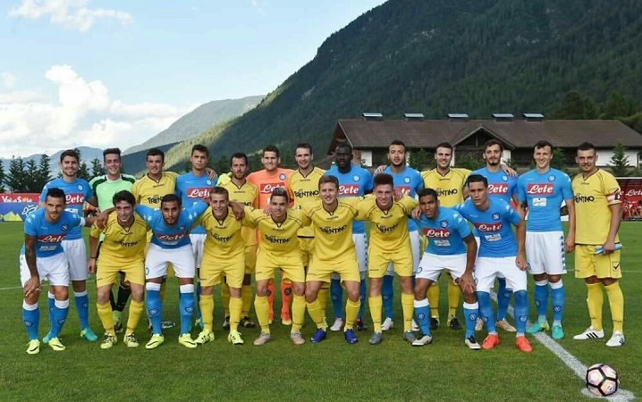 Napoli, prima amichevole a Dimaro contro Anuane