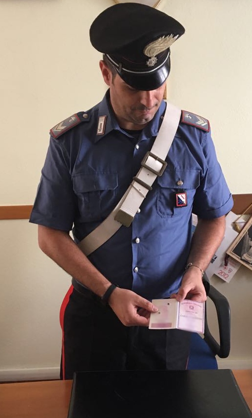 22.08.2016 - carta identità falsa ischia 2