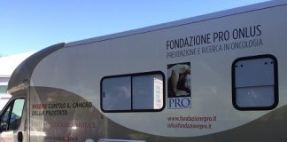 Prevenzione del tumore: il camper Fondazione Pro a Benevento