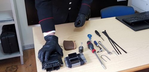 arnesi da scasso terzigno