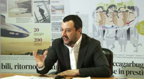 matteo salvini napoli