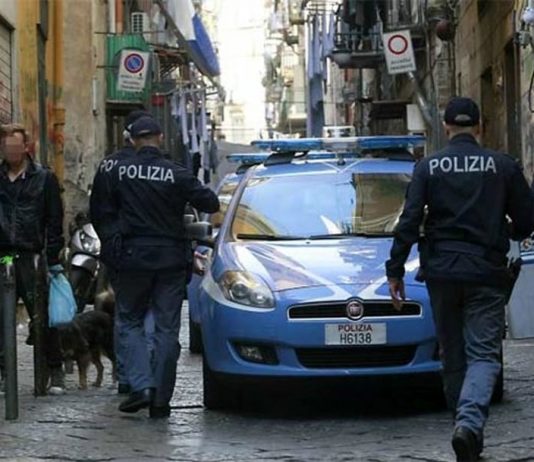 polizia droga basso quartieri