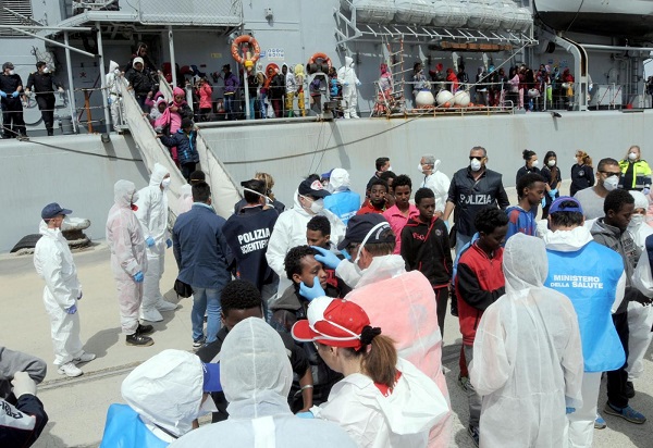 Salerno migranti