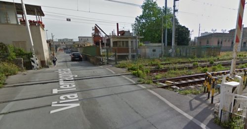 travolto da un treno via terragneta torre annunziata