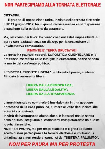 pimonte pd manifesto